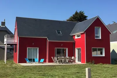 Image de Maison bois classée 4* 50m de la plage - 12 pers - Denneville - Chiens acceptes