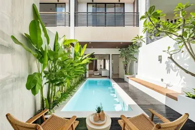 Image de New 3br Modern Luxury Villa Canggu with Pool Terrrace - Casa De Avisha Padonan 1