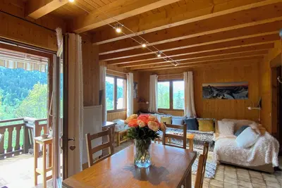 Image de Chalet aux confins à proximité du télécabine de Balme