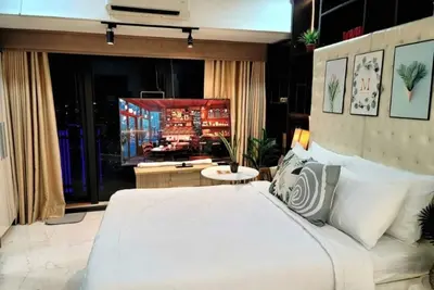 Image de Incredible Makati Studio Unit/Stunning view &65\"Tv