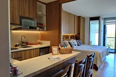 Image de Beachfront studio in Cruz de Huanacastle, heated swimming pools, gymnasium