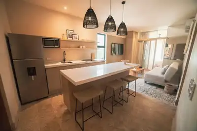 Image de Boutique Boho Retreat with Private Rooftop Pool & Jacuzzi for up to 4 People