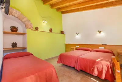 Image de Chambre 'Habitación Cuadruple' avec vue sur la montagne, Wi-Fi et climatisation