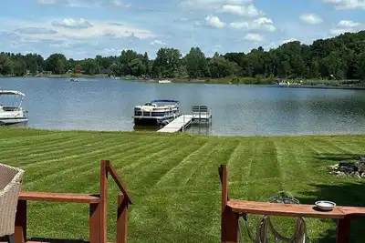 Image de Gorgeous 3-bedroom house with lake access and boat.