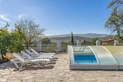 Image de Maison de Vacances 'La Casita Del Valle' avec Vue sur la Montagne, Piscine Privée et Wi-Fi