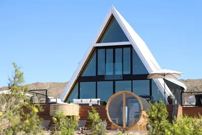 Image de Modern Luxury A-Frame with Pool, Sauna & Hot Tub