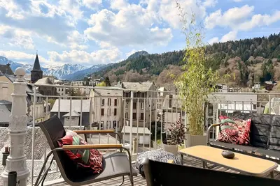 Image de Dernier Etage et \"jardin\" suspendu face au Sancy