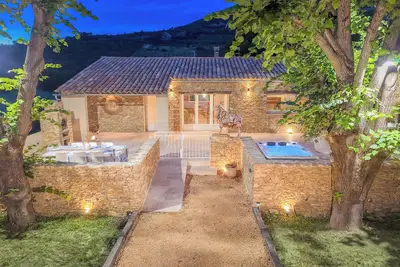 Image de Bergerie 5* Spa Saint Quenin®️-1À 10 Personnes-ACCÈS Pmr-Bord De RIVIÈRE-Jacuzzi