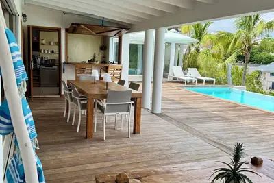 Image de Villa Blue Lagoon 1, deux chambres à quelques pas du lagon de Grand Cul de Sac