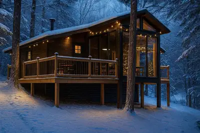 Image de Lake Muskoka Deluxe 3-bdrm Cottage - Pier 100 #80