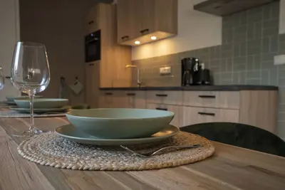 Image de Luxury hotel rooms, possibly with farmer's breakfast!