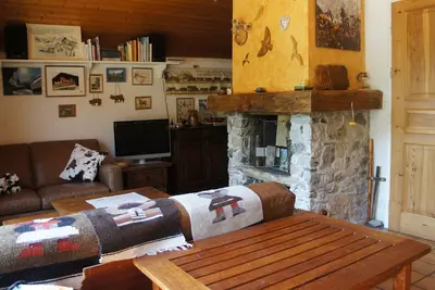 Image de Chalet 6 pers, espace nuit duplex, balcon sud