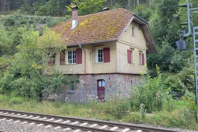 Image de Maison de vacances 'Bahnwärterhaus' avec jardin privé
