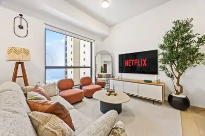 Image de Pistachio Pecan | Sea view | Luxury 1br Apartment in Jbr | Walk to Beach
