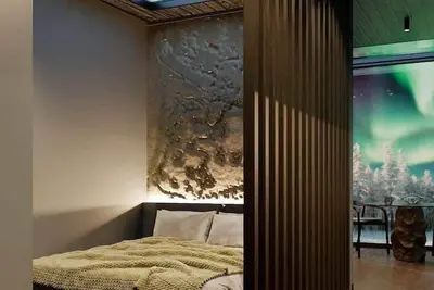 Image de Lodge Arctic 4 – sauna, toit vitré & vue lac Inari