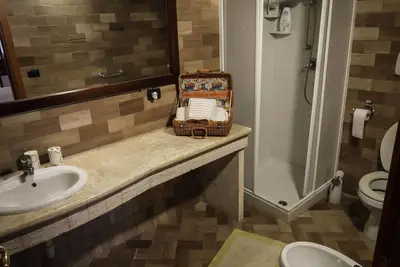 Image de Appartement dans une maison de vacances avec Wifi, Tv, animaux admis, près de Ascoli Piceno