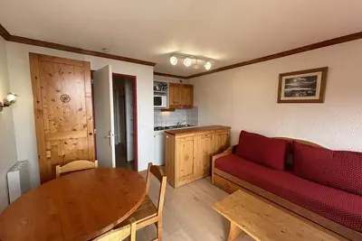 Image de Studio cabine 4 pers. à L'Alpe d'Huez avec balcon