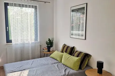 Image de Cichy apartament z balkonem i prywatnym parkingiem