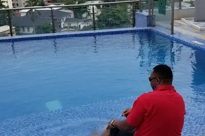 Image de 2-bedroom house in lovely secured estate in lekki Lagos with Ac, fitness room,