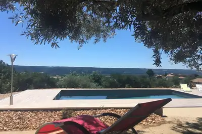 Image de Villa de Luxe – Vues Panoramiques avec Vue sur la Montagne, Wi-Fi et Climatisation