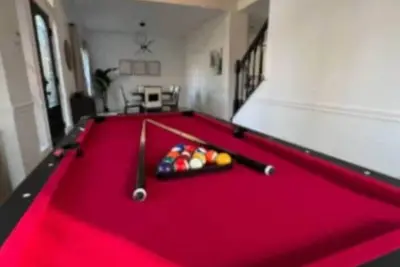 Entire Home | 8 beds, mini event w/pool table