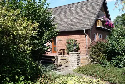 Image de Stylish country house vacation apartment with garden in the Lüneburg Heath