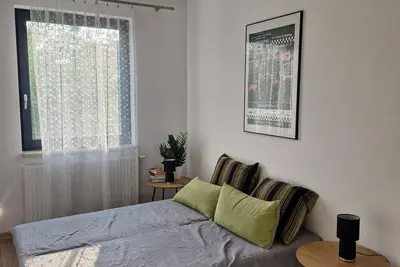 Image de Cichy apartament z balkonem i prywatnym parkingiem