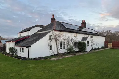 Image de Maison-Salle de bain privée-Traditionelle-Vue sur la campagne