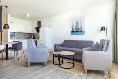 Image de Dog-friendly apartment in Travemünde with wellness, balcony and close to the beach