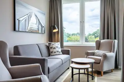 Image de Stylish apartment with fantastic park view, loggia and in-house Spa area