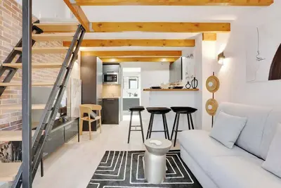 Duplex Cosy Canal Saint Martin