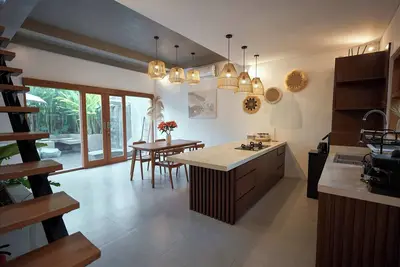Image de Octo 7 - stunning 2 Br villa Canggu w/Pool & views