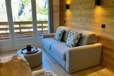Image de Appartement 2 pièces pour 4 personnes avec balcon à Valloire