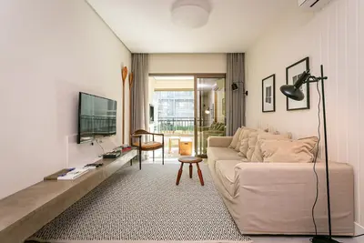 Image de 250m from Jurerê Beach | Wi-Fi 300mb #Ja40