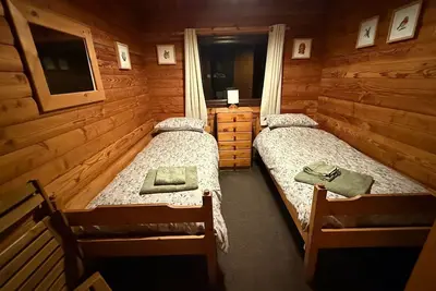 Image de Genuine log cabin, Solway Coast. Sleeps 6. Pet friendly. Perfect getaway.