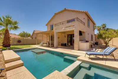 Private Yard & Fairway View: Phoenix Golf Retreat!