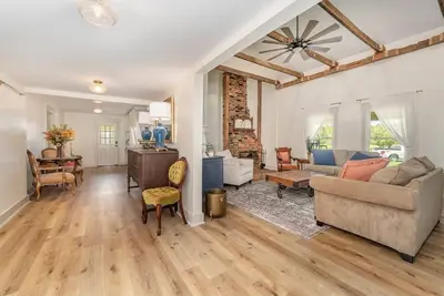 Image de Uwharrie Cabin  Low Water-Cabine-Salle de bain privée