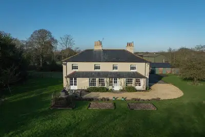 Image de Maison-Salle de bain privée-Traditionelle-Vue sur la campagne