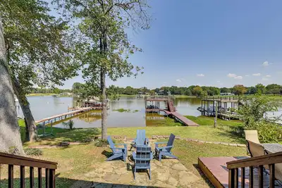 Lakefront Escape w/ Game Room & Dock in Mabank!