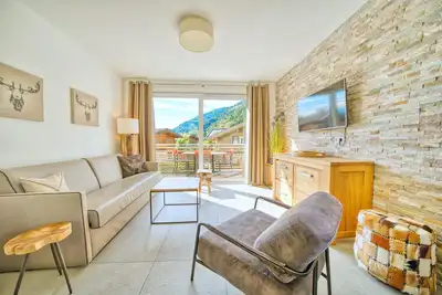Image de Modern apartment near ski lifts with a big balcony