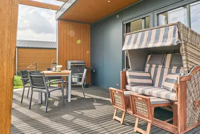 Image de Modern vacation home Sunshine am See in Seeparx Süsel with terrace and Wlan