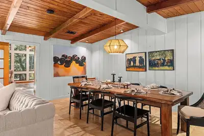 Serene Creekfront Stay | Pool | Hot Tub | FirePit