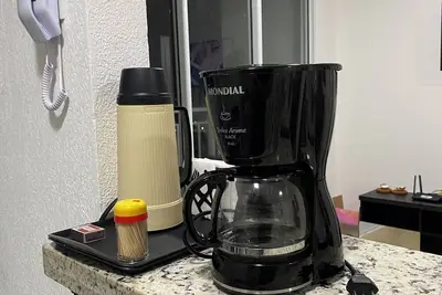 Image de View and Access to the Sea at Mirante Condominium Club with Rooftop