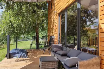Image de Maison avec une grande terrasse près de Dresde