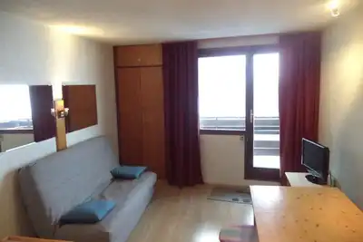 Image de Studio 4 pers au cœur des Orres 1650, accès direct pistes et commerces