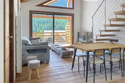 Image de La Taniere du Dusse - Appartement neuf 6 personnes face pistes