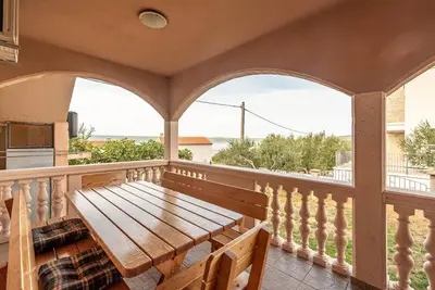 Image de Bel appartement à Maslenica avec vue sur la mer