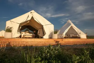 Image de Journey Family Tent | Collective | Island Retreat for Four Guests