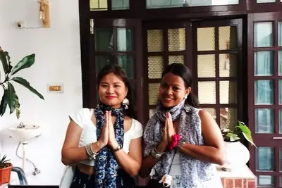 Image de 2-bedrooms+2 bathrooms a hall and a modular kitchen apartment with Ac in Udaipur