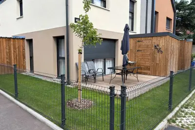Image de Au P’tit Carré, duplex jardin proche de Colmar